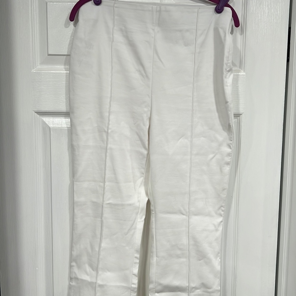COPY - White high waisted pants size 8t